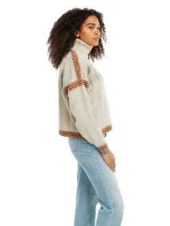 Dale of Norway Aspoy Women's Lightweight Wool Sweater Sand Copper Mountainstone Cheap