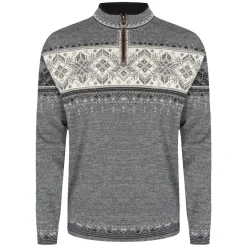 Dale of Norway Blyfjell Men's Knit Sweater Smoke Drkcharc Offwhite Lgtcha Sale