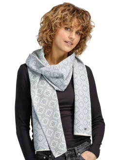 Dale of Norway Christiania Women's Scarf - Merino Wool Grey Sale