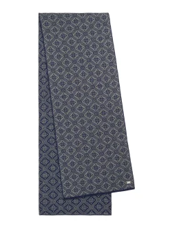 Dale of Norway Christiania Women's Scarf - Merino Wool Blue Grey Fashion