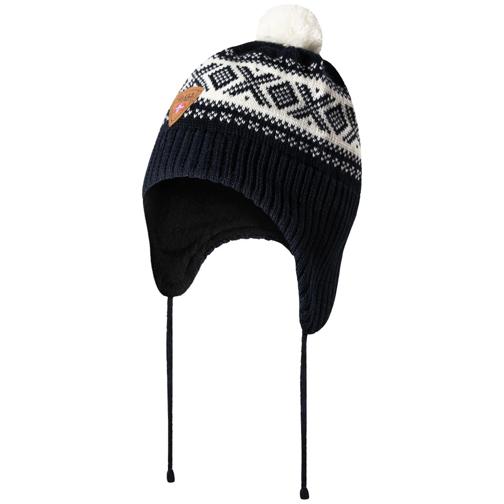 Dale of Norway Cortina Kids' Hat 2-4 Yrs - Merino Wool Darkblue Offwhite Cheap