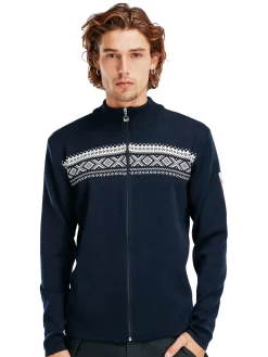 Dale of Norway Dalestolen Men's Jacket Navy Offwhite New