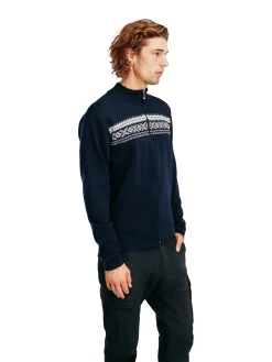 Dale of Norway Dalestolen Men's Jacket Navy Offwhite New