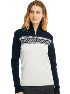 Dale of Norway Dalestolen Women's Merino Wool Sweater Marine Hot
