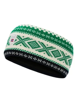 Dale of Norway Dystingen Unisex Merino Wool Headband Navy Brightgreen Sale