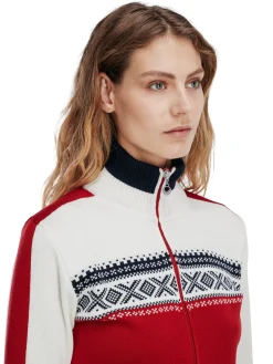 Dale of Norway Dystingen Women's Jacket Raspberry Offwhite Navy Online