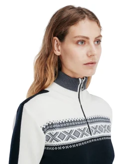 Dale of Norway Dystingen Women's Merino Wool Sweater Black Schiefer Outlet