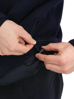 Dale of Norway Fongen Weatherproof Men's Sweater - Norwegian Wool Navy Offwhite Redrose Indigo Fashion