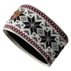 Dale of Norway Garmisch Headband - Merino Wool Offwhite Navy Raspberry Clearance