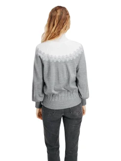 Dale of Norway Isfrid Women's Merino Wool Sweater Grey Best Sale