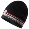 Dale of Norway Moritz Hat - Merino Wool Darkcharcoal Raspberry Offwhit Store