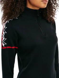 Dale of Norway Mt. Blatind Women's Sweater - Merino Black Best