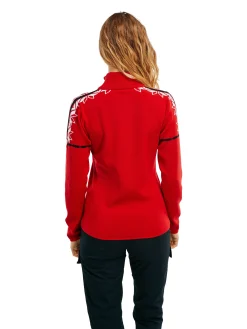 Dale of Norway Mt. Blatind Women's Sweater - Merino Red Fashion