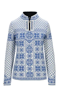 Dale of Norway Peace Women's Knit Sweater Off White Ultramarine Store