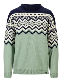 Dale of Norway Randaberg Men's Sweater Dustygreen Navy Offwhite Best Sale
