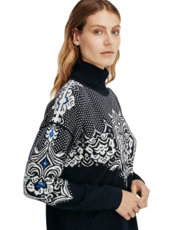 Dale of Norway Rosendal Women's Sweater Navy Offwhite Best