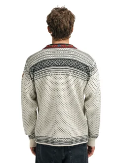 Dale of Norway Setesdal Sweater - Norwegian Wool Offwhite Black Online