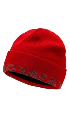 Dale of Norway Team Norway Unisex Merino Wool Hat Raspberry Cheap