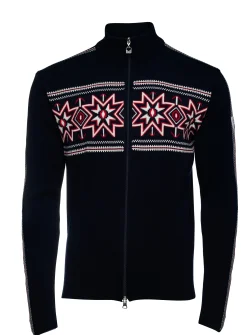 Dale of Norway Tindefjell Men's Merino Wool Jacket Marine Discount