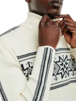 Dale of Norway Tindefjell Men's Sweater - Merino Off White Store