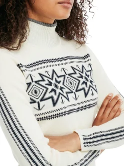 Dale of Norway Tindefjell Women's Sweater - Merino Off White Cheap
