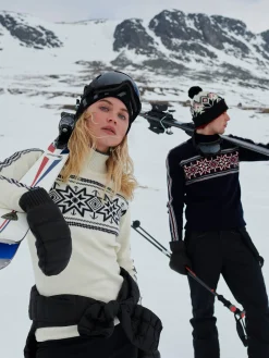 Dale of Norway Tindefjell Women's Sweater - Merino Off White Cheap