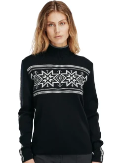 Dale of Norway Tindefjell Women's Sweater - Merino Black Sale