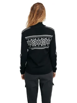 Dale of Norway Tindefjell Women's Sweater - Merino Black Sale