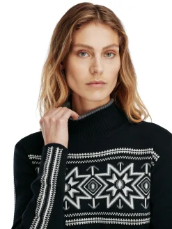 Dale of Norway Tindefjell Women's Sweater - Merino Black Sale