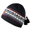 Dale of Norway Vail Hat - Norwegian Wool Navy Red Offwhite Blue Flash Sale
