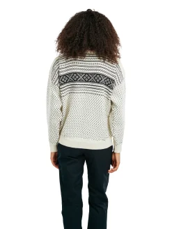 Dale of Norway Valloy Women's Wool Sweater Offwhite Black Shop