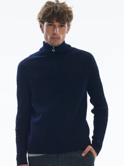 Dale of Norway Vegvisir Men's Sweater - Norwegian Wool Navy Best Sale