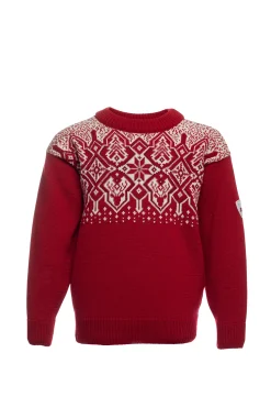 Dale of Norway Winterland Kids' Merino Wool Sweater Rasberry Offwhite Redrose Flash Sale