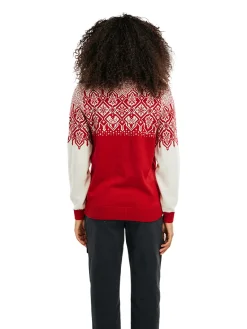 Dale of Norway Winterland Women's Merino Wool Sweater Raspberry New