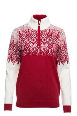 Dale of Norway Winterland Women's Merino Wool Sweater Raspberry New
